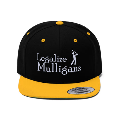 Legalize Mulligans Embroidered Hat - White Font