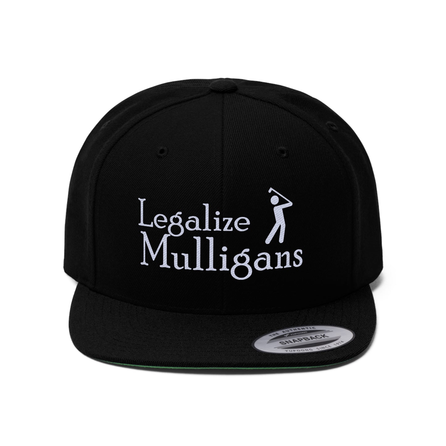 Legalize Mulligans Embroidered Hat - White Font