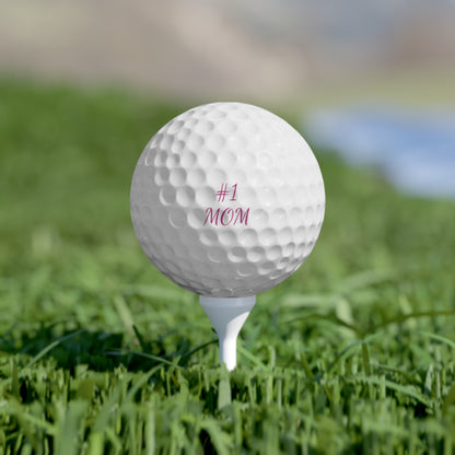 #1 Mom Golf Balls, 6pcs