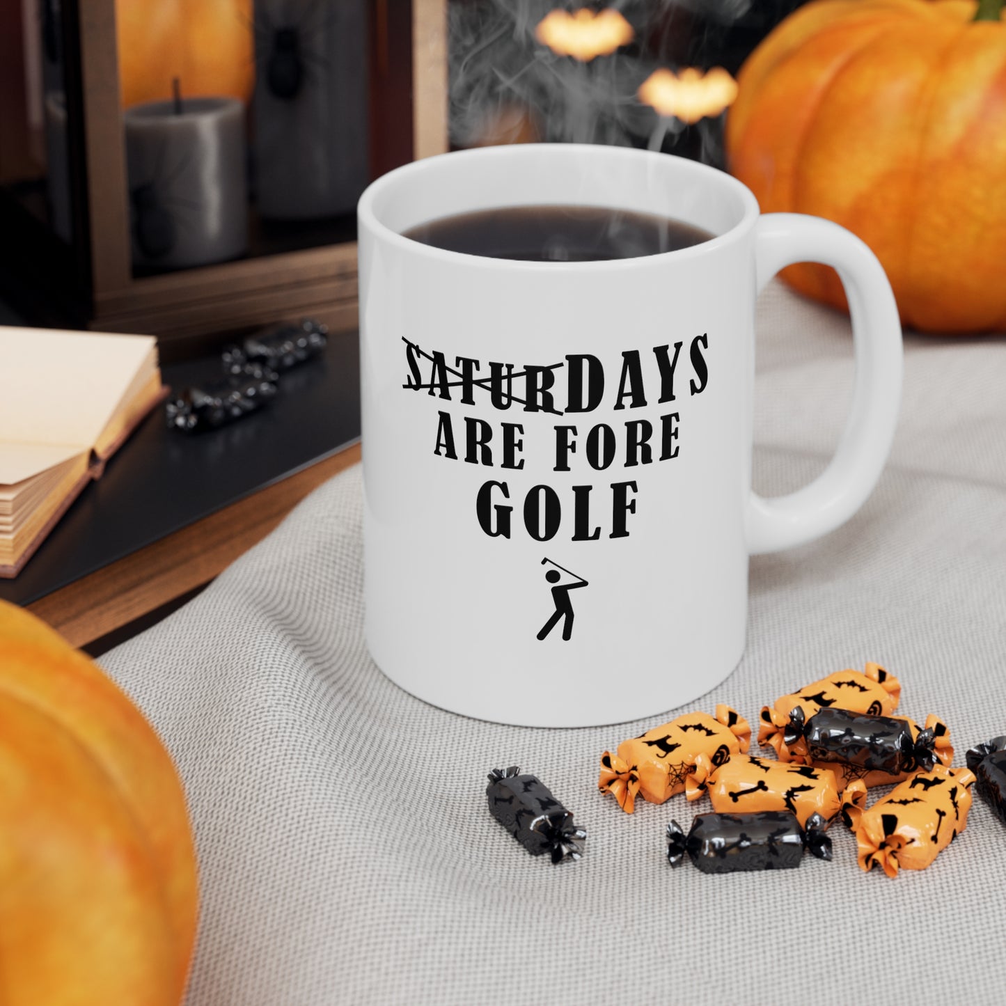 Saturdays are Fore Golf Mug