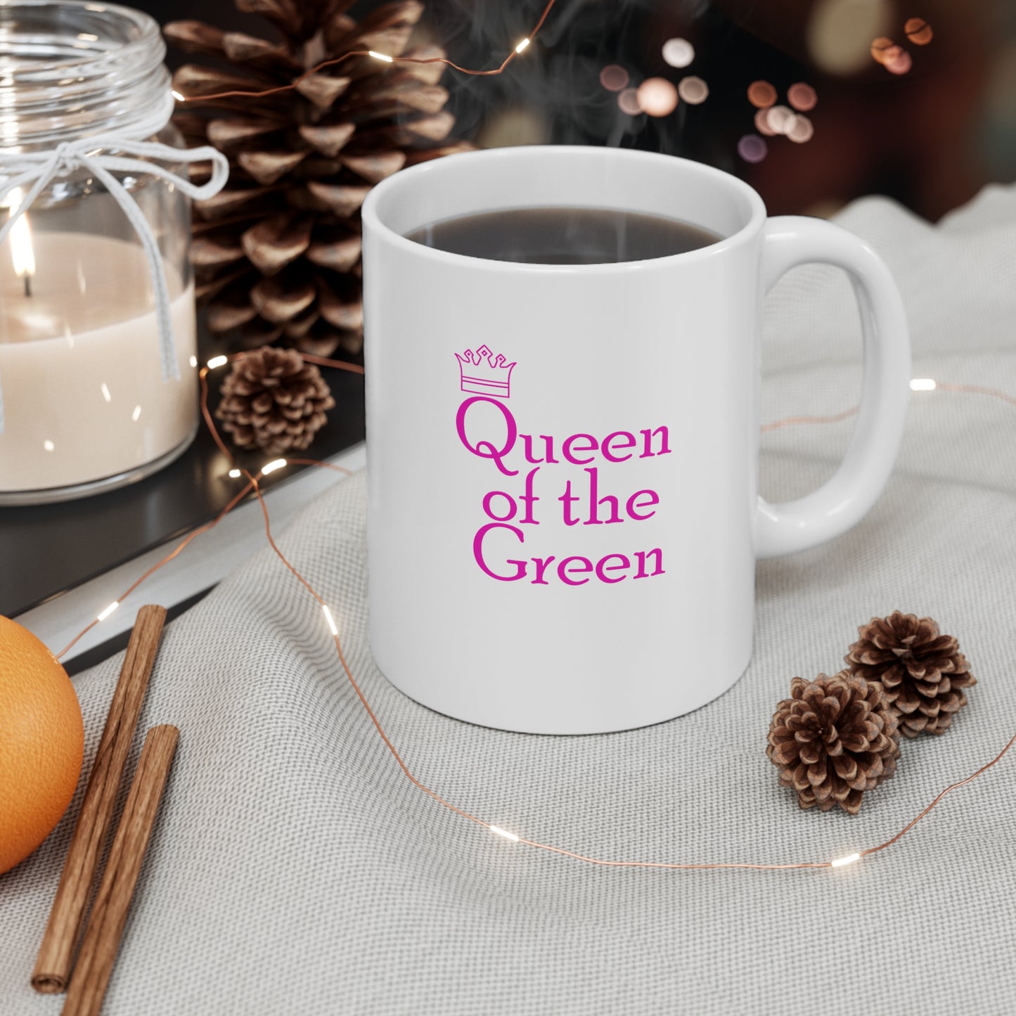 Queen of the Green - Ceramic Mug 11oz