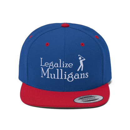 Legalize Mulligans Embroidered Hat - White Font